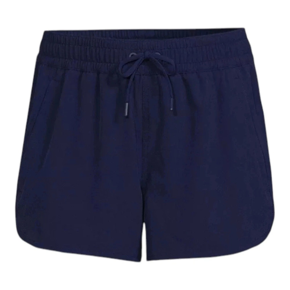 Lands' End Women's Quick-Dry UPF 50 Athletic Shorts, Navy, Size: XS, New